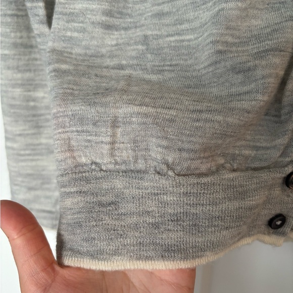 Hudson North Merino Wool Grey Cardigan - Size‎ S - Picture 3 of 4
